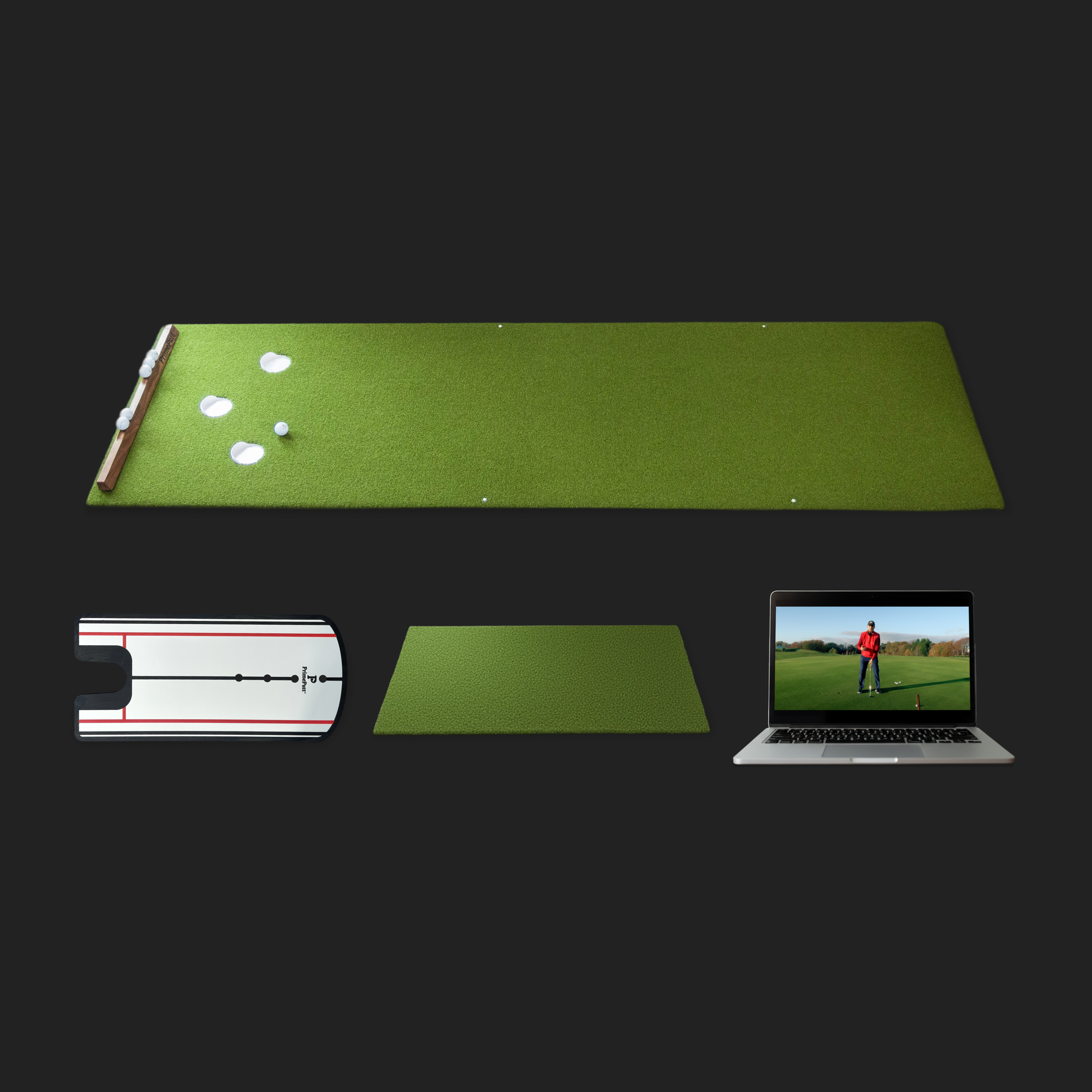 A single green leaf against a white background.