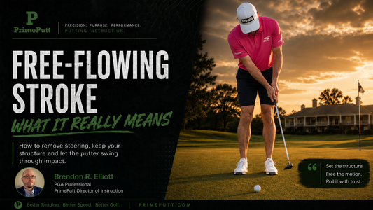 What a Free-Flowing Putting Stroke Really Feels Like