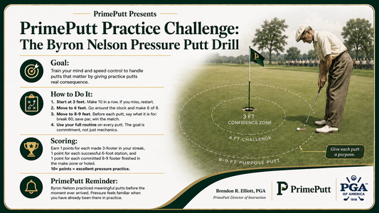 PrimePutt Presents: The Byron Nelson Pressure Putt Drill