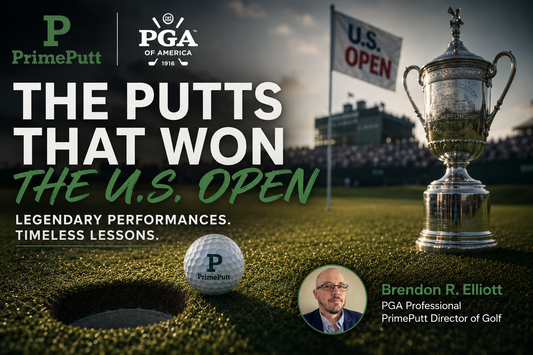 The Putts That Won the U.S. Open