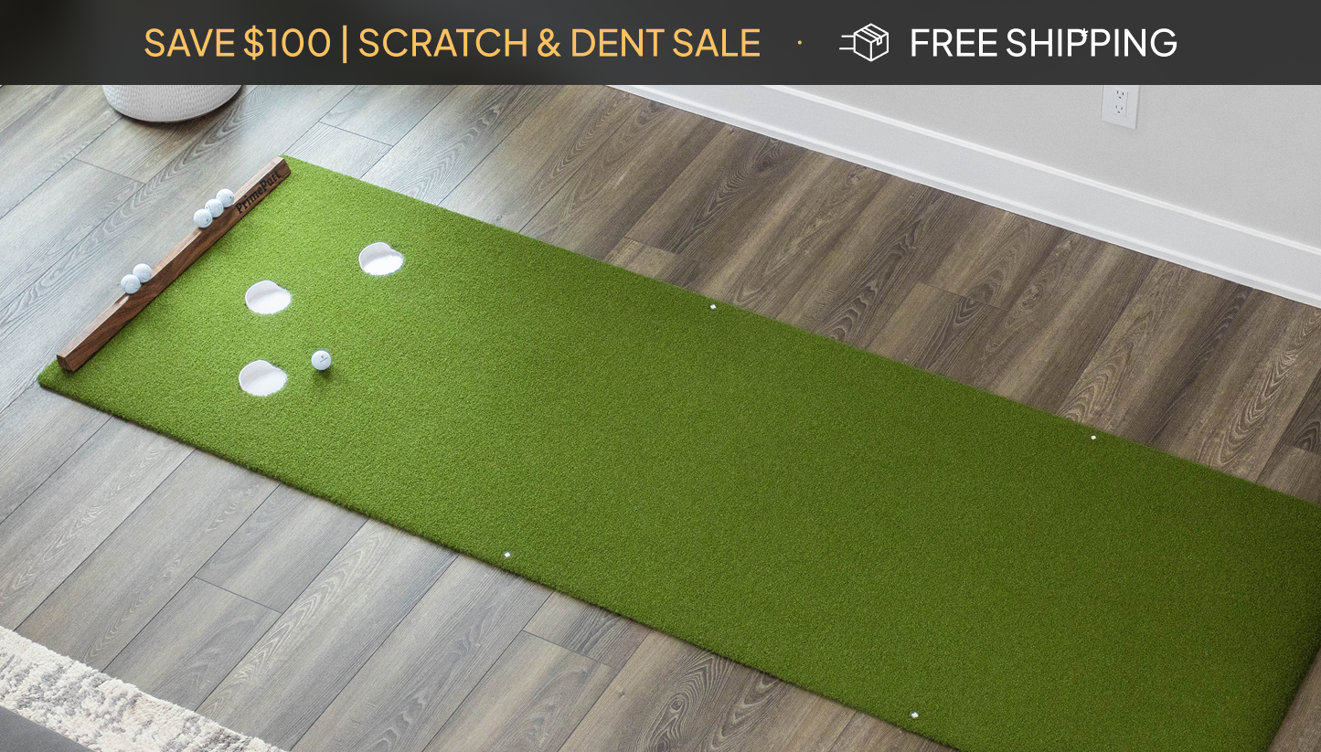 SCRATCH AND DENT SALE: Tour-Quality Indoor/Outdoor Golf Putting Green