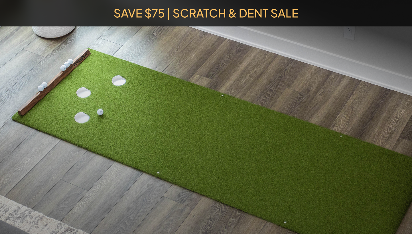 SCRATCH AND DENT SALE: Tour-Quality Indoor/Outdoor Golf Putting Green