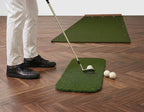 Bump-and-run chip shot from the Short Game Mat