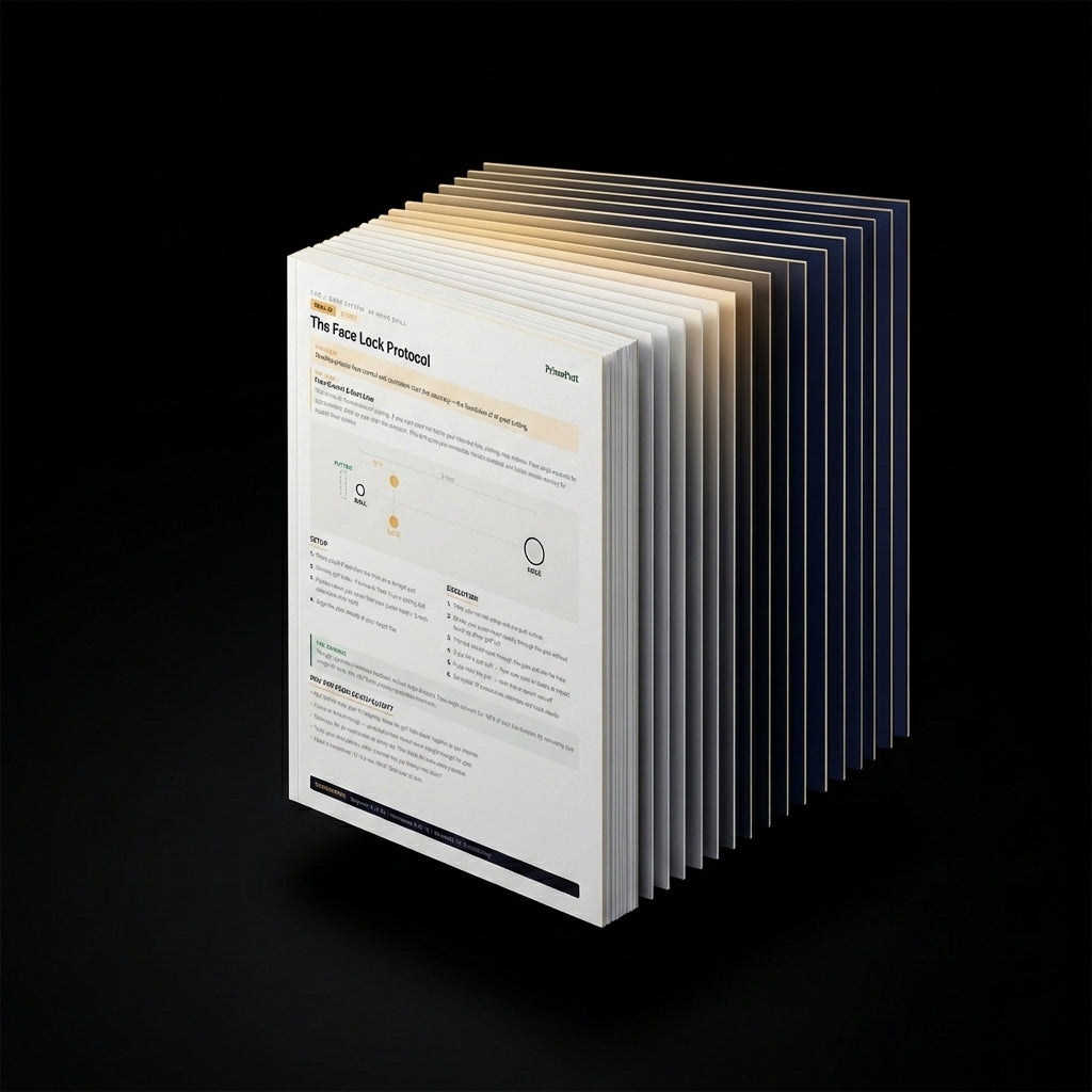 Structured Practice System — sequenced drill cards and progress trackers